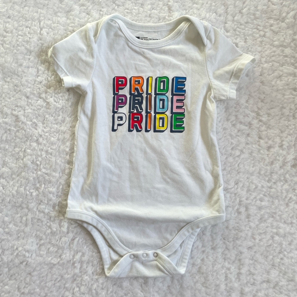 PRIDE Rainbow Baby Onesie